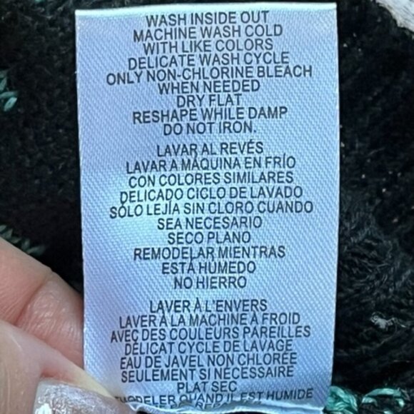 STAR WARS Men's Mandalorian Baby Yoda Santa Knit Ugly Christmas Sweater Large - Picture 13 of 16